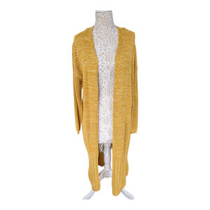 Marled Duster Knit Cardigan XL